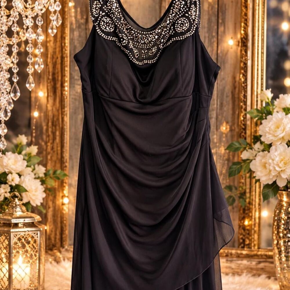 Macy-s Women's Black Dress